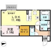 セジュールHaKuA Sの間取り画像