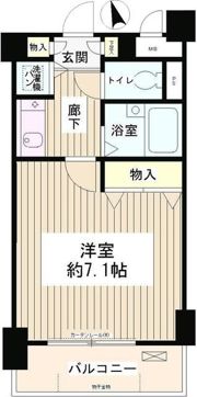 パークヒルズ落合の間取り画像
