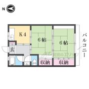 植田マンションの間取り画像