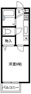 K.CEL.SETAGAYAの間取り画像