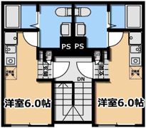 KI-FLAT 山吹町の間取り画像
