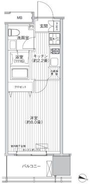 桜ヒルズ九段北の間取り画像