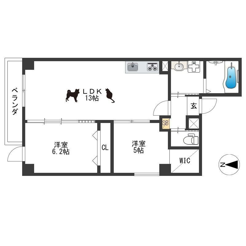 間取図