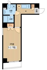 エスティメゾン武蔵小山の間取り画像
