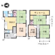 吉井30－26戸建の間取り画像