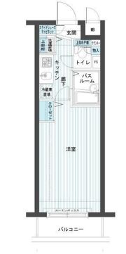 フェニックス五反田 （禁煙）の間取り画像