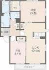 プレジールの間取り画像