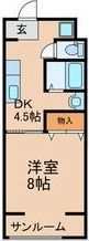 福島ハイツの間取り画像