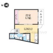 コーポウエムラの間取り画像