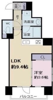 フェローネ入谷の間取り画像