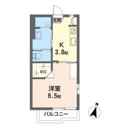 エステート静 Bの間取り画像