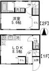 中野区新井4丁目戸建の間取り画像