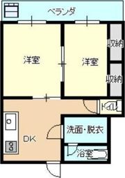 陽光マンションの間取り画像