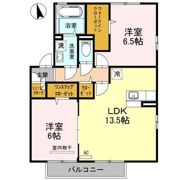 ハイフィールド Bの間取り画像