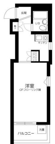 トップ三軒茶屋第5の間取り画像