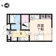 レオパレスヴィクトワールの間取り画像