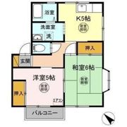 サウスコーポAの間取り画像