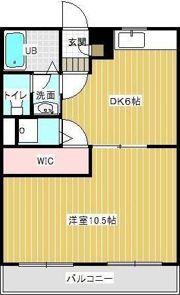 フレール花山手の間取り画像