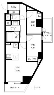 アーバンパーク高井戸の間取り画像