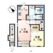 ユー ジュネスの間取り画像