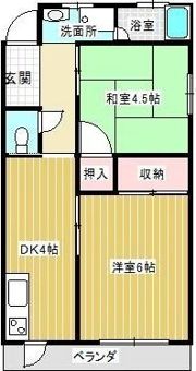 髙橋マンションの間取り画像