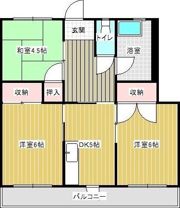 髙橋マンションの間取り画像