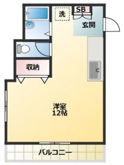 ル・モンド三田の間取り画像