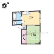 坂下マンションの間取り画像