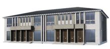緑区大間木2丁目アパート新築工事の外観