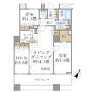 Brillia Mare 有明 TOWER＆GARDENの間取り画像