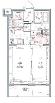 クレヴィスタ墨田の間取り画像