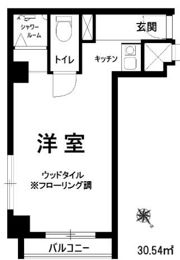 ランジェ青山の間取り画像