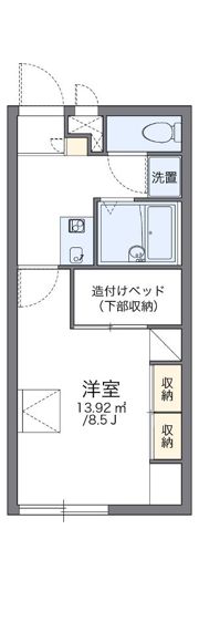 レオパレスグランシャリオの間取り画像