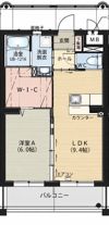 Vivido arcobaleno（ビビッド アルコバレーノ）の間取り画像