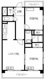 アジュール大森の間取り画像