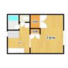 コーポ潮（うしお）の間取り画像
