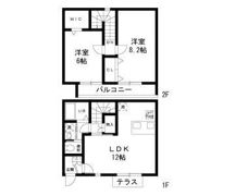 ベルジュ田園調布 A棟の間取り画像