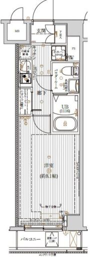 クレストタップ羽田の間取り画像