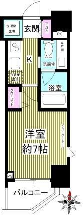 ル・リオン大鳥居の間取り画像