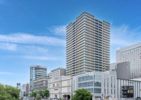 プラウドタワー名古屋栄の外観