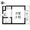 JPアパートメント宇治の間取り画像