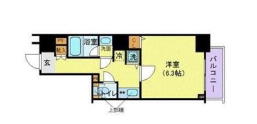 メイクスデザイン東新宿の間取り画像