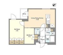 Lumina Court Takaidoの間取り画像