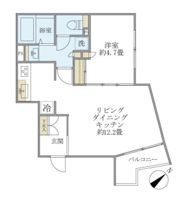 EXAM AKASAKAの間取り画像