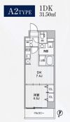 Alivis東十条の間取り画像