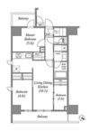 ACP Residence 浅草の間取り画像