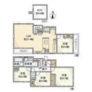 中井戸建の間取り画像