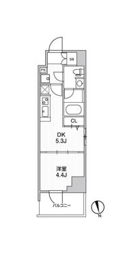 リテラス南千住サウスの間取り画像