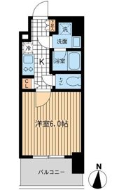 KDXレジデンス大山(ケイディエックスレジデンスオオヤマ)の間取り画像