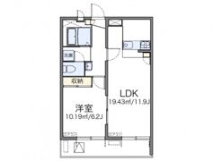 レオパレス翔の間取り画像